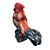 Regal Rooster Statue 3D Model 3D model small image 4