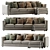 Modern Comfort: Finnala Sofa Ikea 3D model small image 1