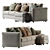 Modern Comfort: Finnala Sofa Ikea 3D model small image 2
