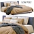Contemporary Alberta Bed Design 3D model small image 1
