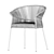 Potocco Ola 923/P Armchair 3D model small image 6