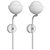 Elegant 3D Wall Lamp Fixture 3D model small image 2