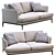 Elegant Alivar Portofino Sofa Model 3D model small image 2