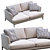 Elegant Alivar Portofino Sofa Model 3D model small image 3