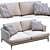 Elegant Alivar Portofino Sofa Model 3D model small image 4