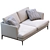 Elegant Alivar Portofino Sofa Model 3D model small image 7