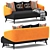 Modern Chic 3D Sofa Model 3D model small image 4