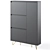 Tomar Shoe Cabinet by Cosmo 3D model small image 1