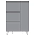 Tomar Shoe Cabinet by Cosmo 3D model small image 5