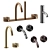 CEA Giotto Plus Set 04 | Designer Bathroom Fixtures 3D model small image 2