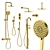 Fantini Nostromo Bathroom Set 3D model small image 3