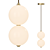 Sphere Glass Designer Floor Lamp 3D model small image 2