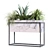 Modern Interior Plant Box Set 3D model small image 5