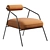 Modern 3D Model 'Cyrus Chair' 3D model small image 1