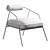 Modern 3D Model 'Cyrus Chair' 3D model small image 4