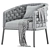 Alma Lounge Armchair Collection - Stylish and Modern 3D model small image 2