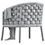 Alma Lounge Armchair Collection - Stylish and Modern 3D model small image 3