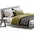 Zanotta Talamo Bed 3D Model 3D model small image 2