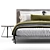 Zanotta Talamo Bed 3D Model 3D model small image 3