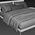 Zanotta Talamo Bed 3D Model 3D model small image 4