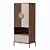 Bergamo Display Cabinet 3D model small image 2