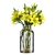 3D Yellow Lilies Bouquet Model 3D model small image 1