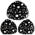 Cozy Bean Bag Chair Pouf 3D model small image 4