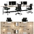 Elegant Office Set in 2015 3D model small image 5