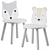 Animal Kids Chair with Table 3D model small image 3