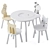 Animal Kids Chair with Table 3D model small image 5