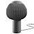 Chanya Black Marble Table Lamp 3D model small image 4