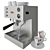 Compact Lelit Elizabeth Coffee Machine 3D model small image 4