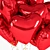 Heart Foil Fountain 3D Model 3D model small image 4