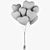Heart Foil Fountain 3D Model 3D model small image 6