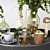Elegant Interior Decor Set 014 3D model small image 4