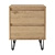 Rialto Bedside Table Cabinet 3D model small image 2