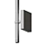 Sleek Minimalist LED Outdoor Sconce 3D model small image 4