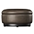 Minotti TUFFET 2017 Pouf Design 3D model small image 6