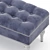 Amgrades Verita Birch Banquette 3D model small image 3