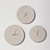Wowbotanica Wood & Epoxy Wall Clock 3D model small image 4