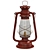 Vintage Oil Lamp 3D Model 3D model small image 1