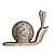 Ulitka Furniture Knob Vetvi Store 3D model small image 2