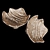 Leaf Pull Cast Furniture Handle 3D model small image 2