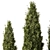 Outdoor Bush Set 697, V-Ray/Corona 3D model small image 3
