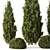 Outdoor Bush Set 697, V-Ray/Corona 3D model small image 4