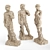 Michelangelo Pixel Art Sculpture 3D model small image 2