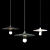 Handcrafted Ceramic Pendant Lamp Flowing Luminescence 3D model small image 5