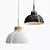 Sleek Minimalist LED Ceiling Light 3D model small image 1