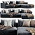 Elegant Poliform Bristol with Ottoman 3D model small image 1