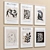 Matisse Abstract Gallery Wall Set 3D model small image 2